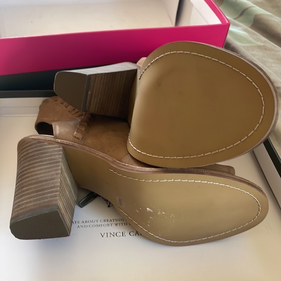 Vince Camuto peep toe, high heel sandals - Picture 5 of 6